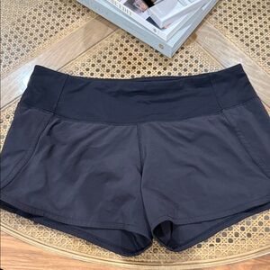 Lululemon Athletica Black Women's Athletic Shorts